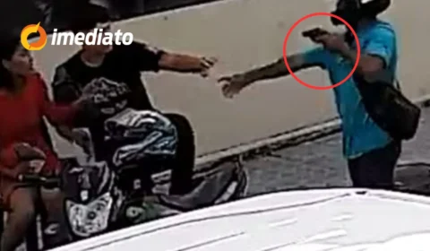 CENA CHOCANTE: Jovem é baleado na cabeça após se recusar a entregar celular para assaltantes
