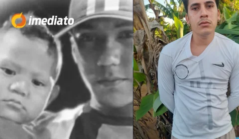 Família se revolta na delegacia durante apresentação de suspeito por assassinato de pai e filho no Val Paraíso