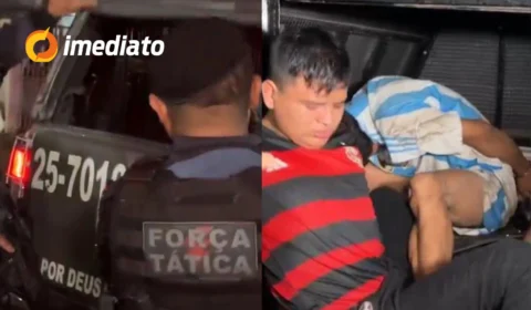 Força Tática prende quatro suspeitos de arrastão em posto de combustíveis no bairro Cidade Nova