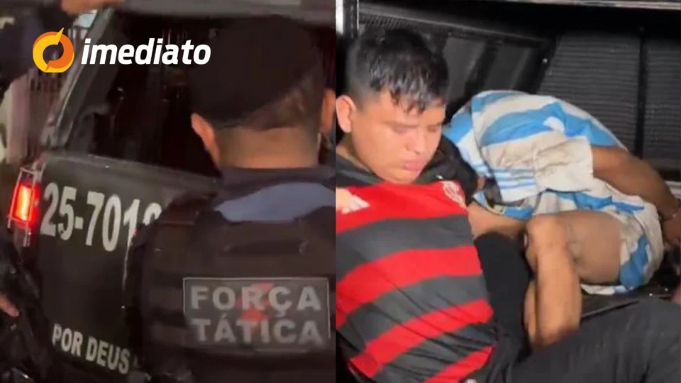 Força Tática prende quatro suspeitos de arrastão em posto de combustíveis no bairro Cidade Nova