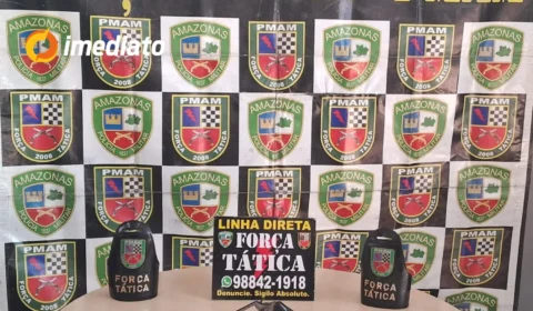 Força Tática apreende arma de fogo em operação no Beco São José, bairro Compensa