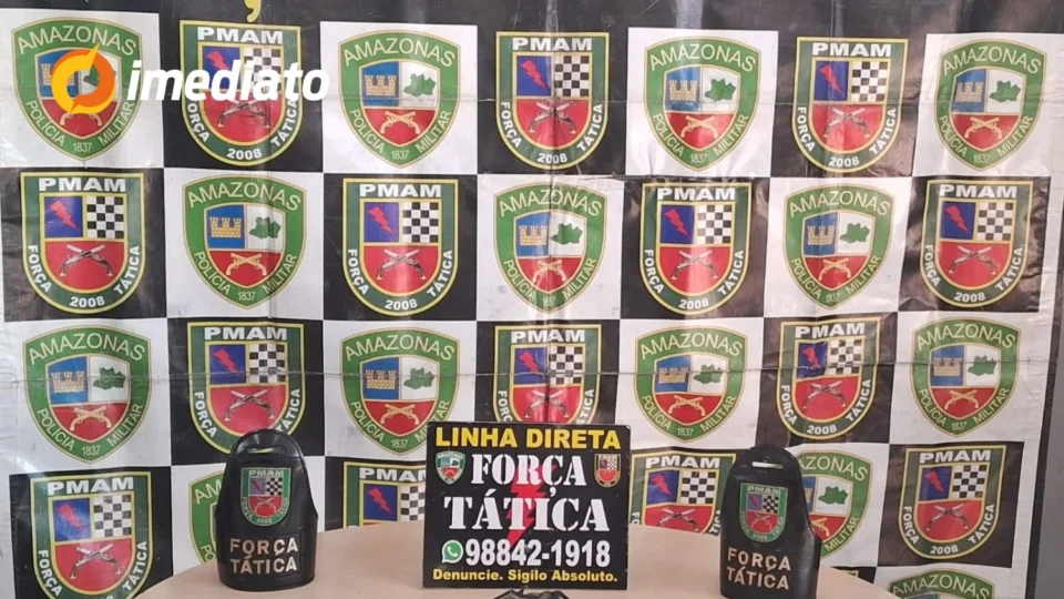 Força Tática apreende arma de fogo em operação no Beco São José, bairro Compensa