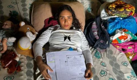 Mãe de quatro filhos fica acamada após acidente de trânsito na Compensa e clama por justiça para identificar o responsável