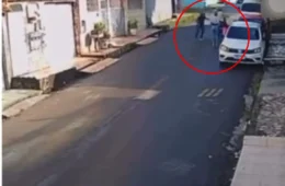 Mulher e criança são vítimas de assalto à mão armada em plena luz do dia no bairro Nova Esperança