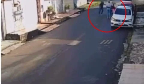 Mulher e criança são vítimas de assalto à mão armada em plena luz do dia no bairro Nova Esperança
