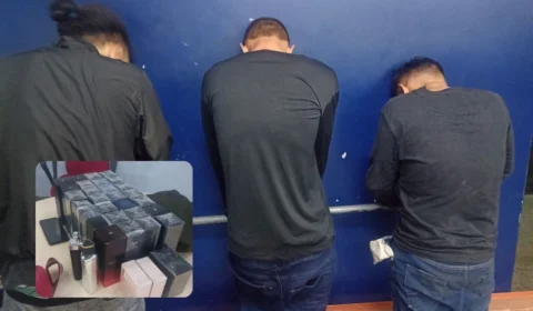 Polícia frustra furto a loja de perfumes e prende três suspeitos em flagrante no Alvorada