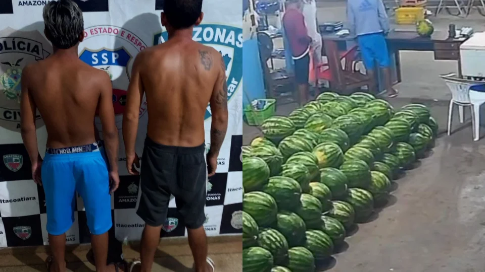 Dupla é presa após assaltar hortifrúti em Itacoatiara (AM)