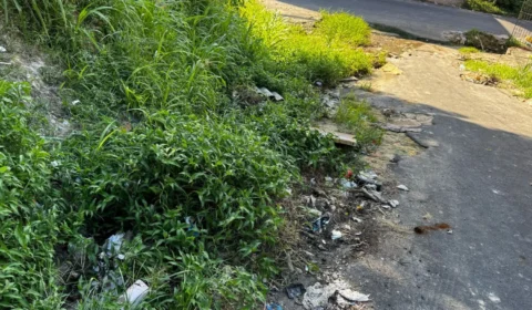 Moradores do Zumbi 2 denunciam abandono da Rua Portugal, marcada por buracos e riscos de acidentes
