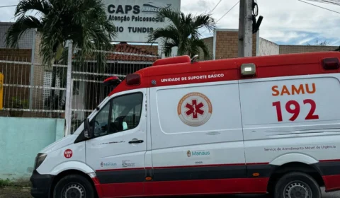 Homem é espancado durante assalto e busca ajuda no CAPS acreditando ser pronto-socorro, na zona Norte de Manaus