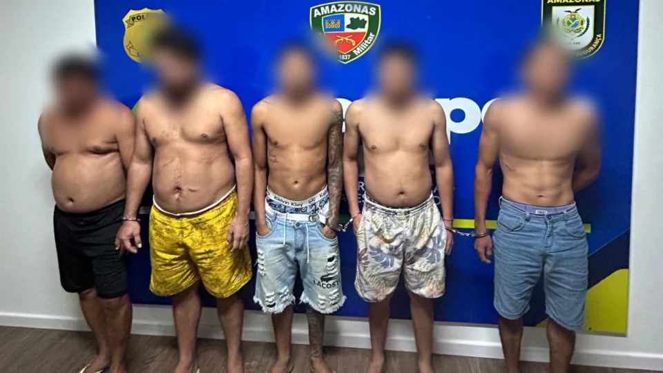 Polícia do Amazonas desarticula quadrilha envolvida em mais de 20 roubos em diversas regiões da cidade