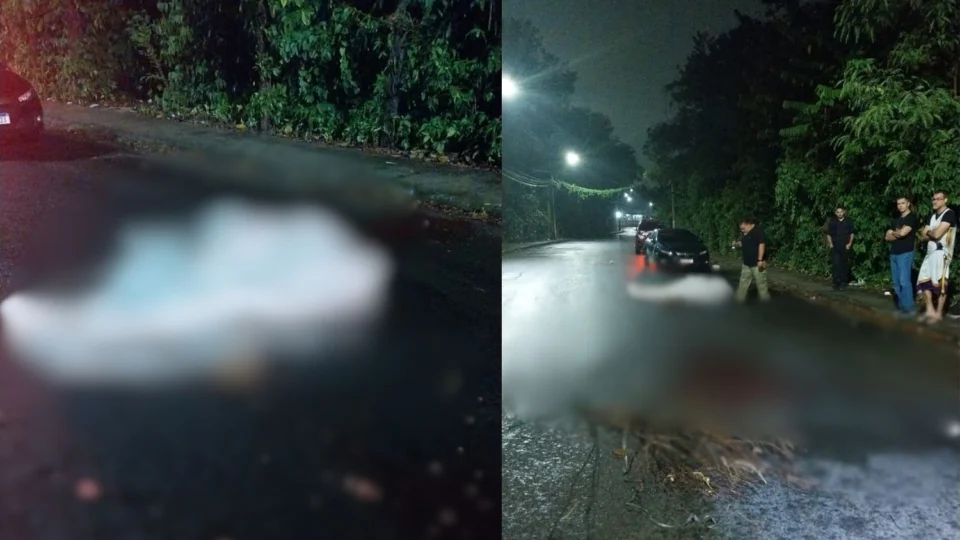 Homem é morto a tiros e atropelado na Avenida do Futuro, zona Leste de Manaus