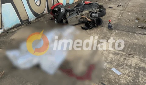 Motociclista morre em grave acidente na Avenida Efigênio Salles, em Manaus