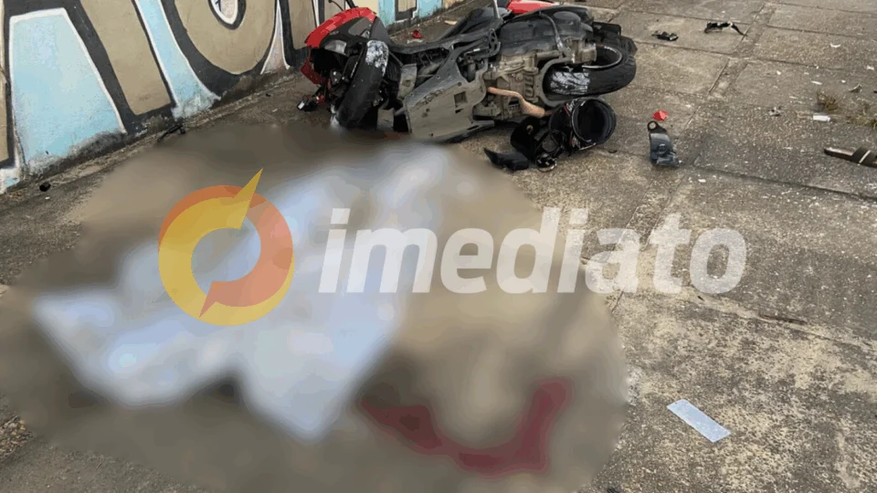 Motociclista morre em grave acidente na Avenida Efigênio Salles, em Manaus