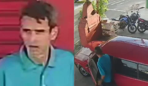 Vídeo: Ladrão furta carro com 32 anos de história no bairro Cachoeirinha e causa comoção familiar