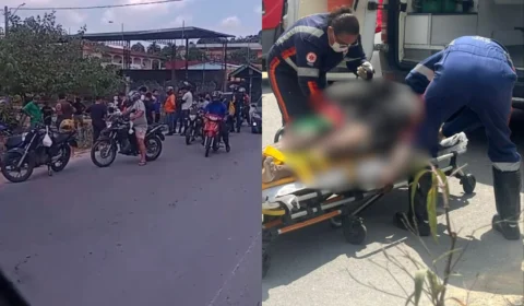 Veja o vídeo: ladrão toma sarrafo de moradores após tentar furtar casa no Cidade Nova