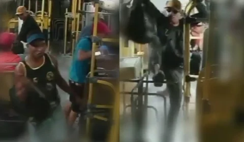 Veja o vídeo: passageiros são humilhados por assaltantes dentro de ônibus da linha 359