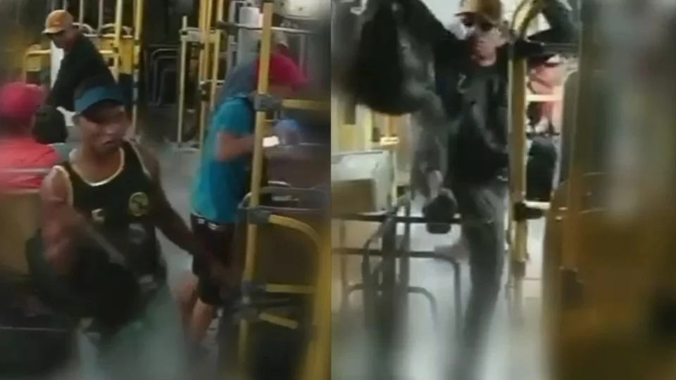 Veja o vídeo: passageiros são humilhados por assaltantes dentro de ônibus da linha 359
