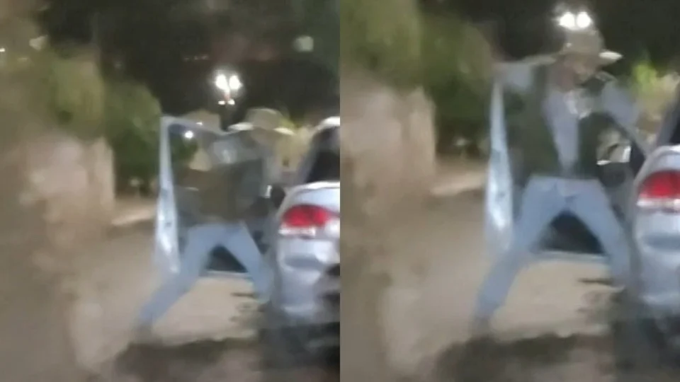 Veja o vídeo: Taxista de 75 anos é brutalmente agredido em frente a padaria