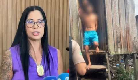 Veja o vídeo: Grávida de 5 meses é espancada e expulsa de casa com os filhos: agressor é preso após apelo desesperado à polícia