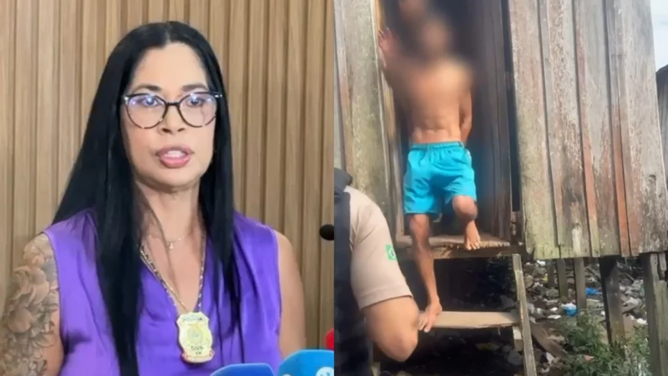 Veja o vídeo: Grávida de 5 meses é espancada e expulsa de casa com os filhos: agressor é preso após apelo desesperado à polícia