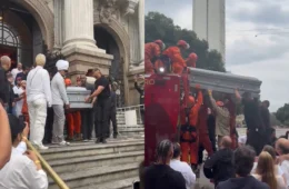 Veja o vídeo: Multidão se despede de Preta Gil em cortejo histórico pelas ruas do Rio de Janeiro