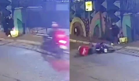 Veja o vídeo: PM de folga mata assaltante disfarçado de entregador durante tentativa de roubo