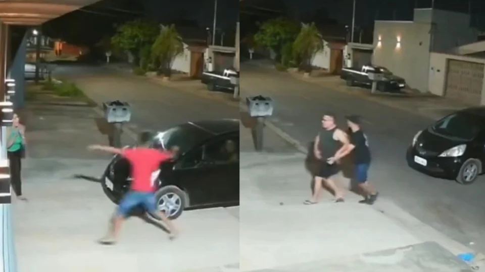 Veja o vídeo: Criminosos rendem casal e invadem residência no Centro da cidade