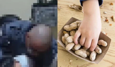 Vídeo: Policiais salvam bebê engasgada com amendoim na zona rural de Manaus