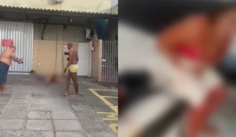 Vídeo: Mulher é esfaqueada por homem dentro de motel em Recife; sargento do Exército impede tragédia