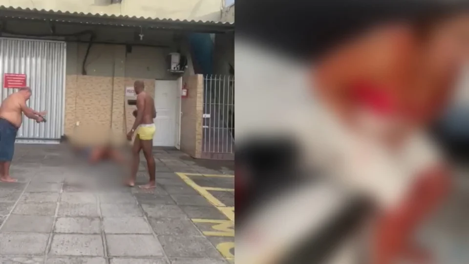 Vídeo: Mulher é esfaqueada por homem dentro de motel em Recife; sargento do Exército impede tragédia