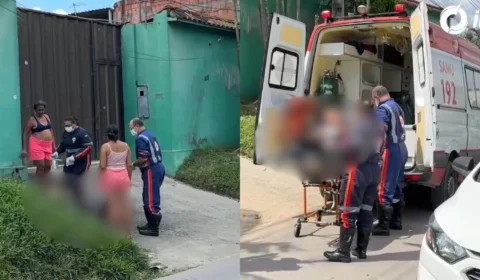 Vídeo: Homem é baleado nas mãos e pés por ‘tribunal do crime’ após furtos no Lago Azul