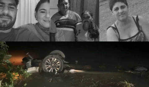 Vídeo chocante: Acidente em estrada alagada na RR-205 em Roraima deixa cinco mortos