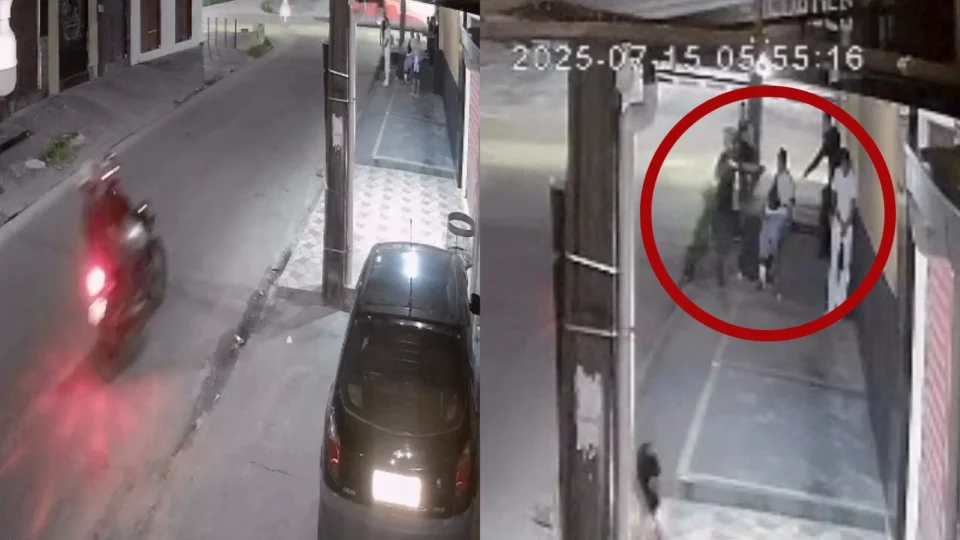 Vídeo revoltante: Assalto violento em parada de ônibus no Novo Aleixo às 5h da manhã