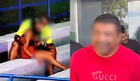 Vídeo: ‘Taradão’ é preso após dar bebida e importunar sexualmente menor durante festa em Manacapuru