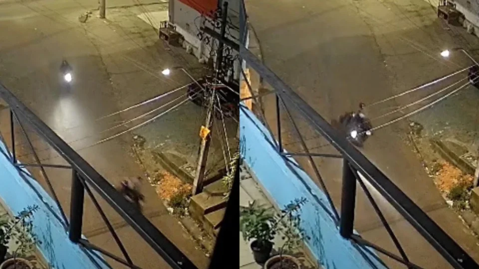 Veja o vídeo: motociclistas colidem de frente e destroem motos em acidente no Zumbi