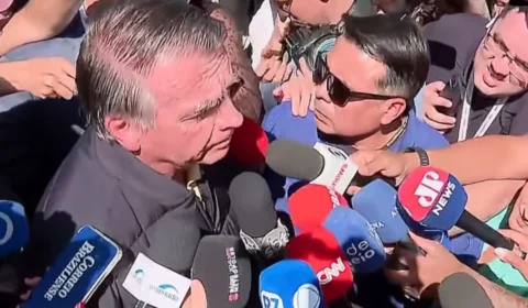 Veja o vídeo: ‘Suprema humilhação’, diz Bolsonaro após instalação de tornozeleira eletrônica