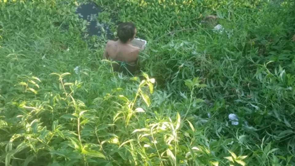 Homem é resgatado de igarapé no Morro da Liberdade pelo Corpo de Bombeiros