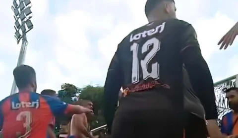 VEJA: Duque de Caxias rebaixado para Série B1 do Cariocão após briga entre jogadores e torcedores