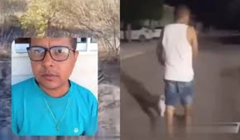 IMAGEM CHOCANTE: Homem é assassinado a facadas junto com sua cachorrinha de estimação