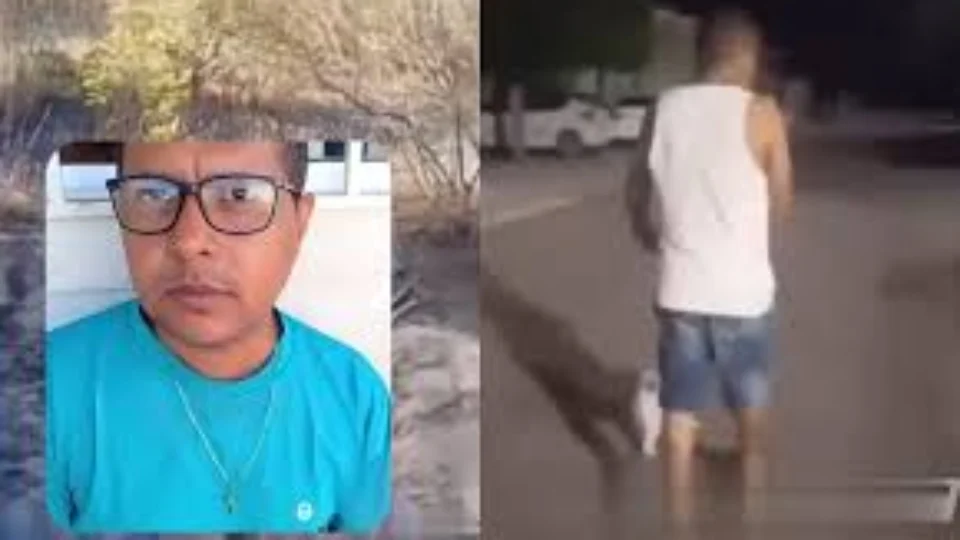 IMAGEM CHOCANTE: Homem é assassinado a facadas junto com sua cachorrinha de estimação