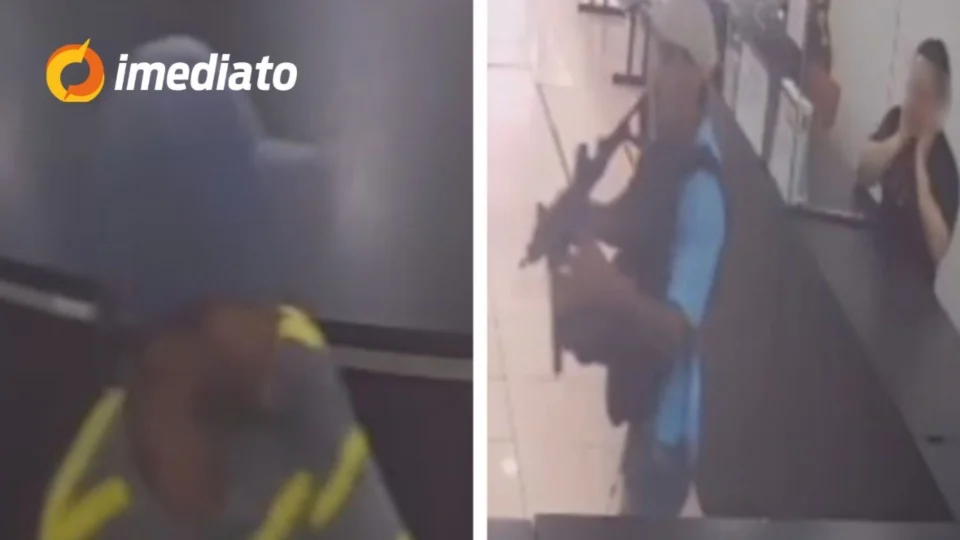 VEJA VÍDEO: Bandidos fortemente armados invadem loja e aterrorizam funcionários no Centro de Manaus