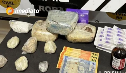 Polícia Civil prende homem com mais de 2 kg de cocaína no bairro Cidade Satélite, em Boa Vista