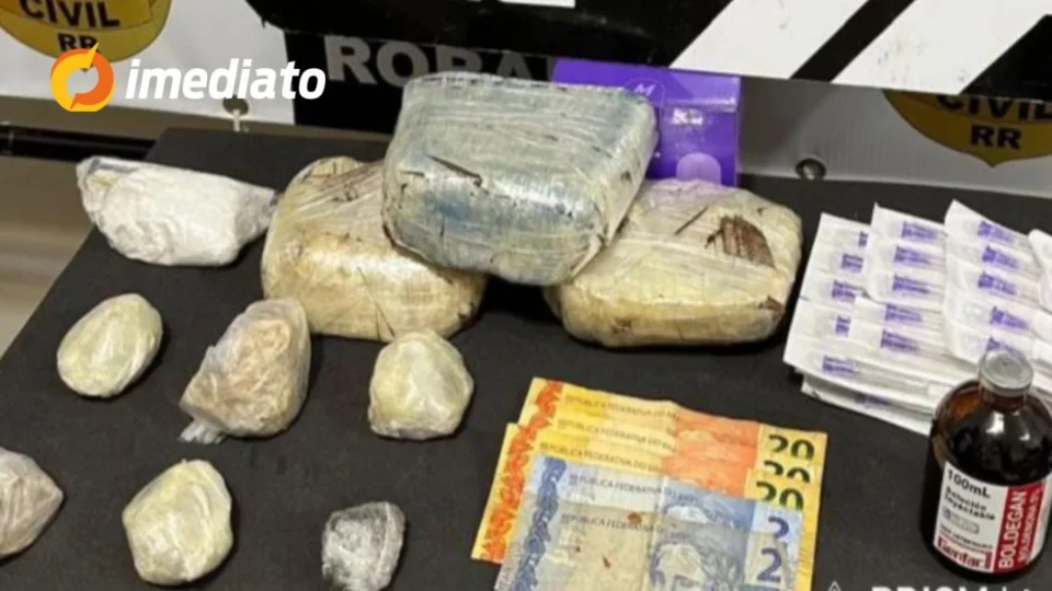 Polícia Civil prende homem com mais de 2 kg de cocaína no bairro Cidade Satélite, em Boa Vista
