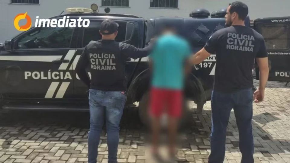 Homem é preso por abuso sexual de enteada de 7 anos em comunidade indígena de Roraima