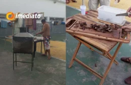 VEJA VÍDEO: Detentos entram com um boi inteiro e bebidas alcoólicas para fazer churrasco dentro de presídio