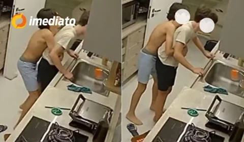 VEJA VÍDEO: adolescente de 14 anos aplica manobra de Heimlich e salva primo engasgado