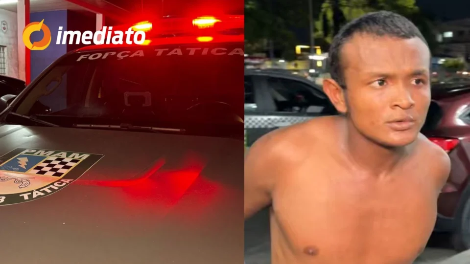 Força Tática prende foragido da justiça que atuava como ‘olheiro’ em área de tráfico na Zona Norte de Manaus