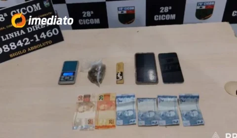 Homem é preso com drogas e objetos ilícitos no bairro Puraquequara, em Manaus