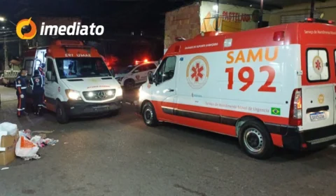 IMAGENS FORTES: Homem é espancado e fica desacordado após suspeita de violentar menina no bairro Alvorada