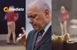 VEJA VÍDEO: Pastor Eduardo Costa é flagrado novamente usando calcinha e peruca loira nas ruas de Goiânia